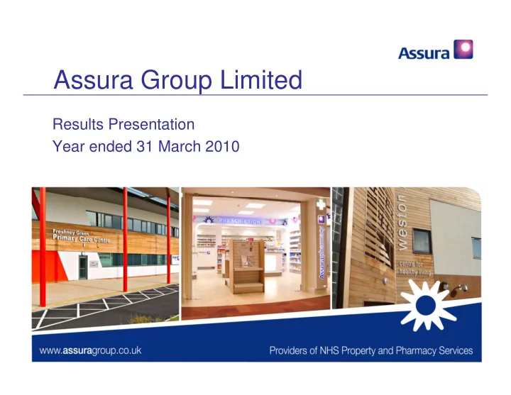 assura group limited