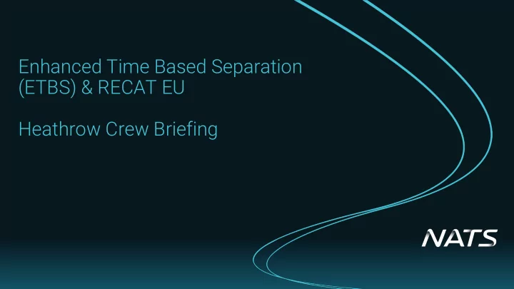 etbs recat eu