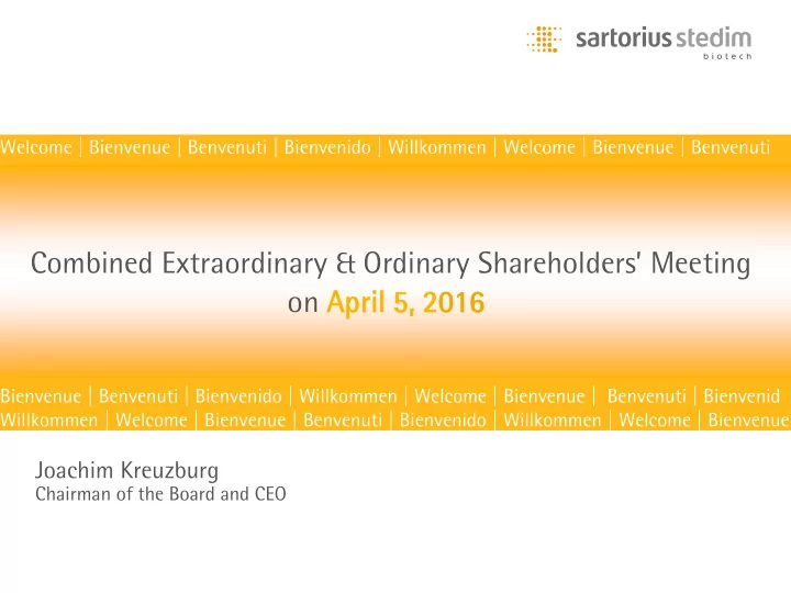 annual shareholders meeting on april il 8 2014 14