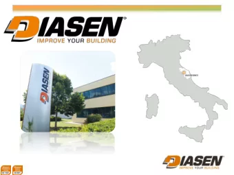 who we are Diasen was born in 1985 thanks to a genial idea of  Floriano Mingarelli, an
