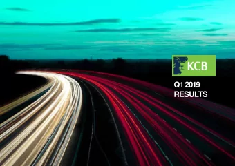 Q12019  RESULTS  OUR  REGIONAL  PRESENCE  Branches 10  Ethiopia  South  ATMs 2  Sudan  Staff 138