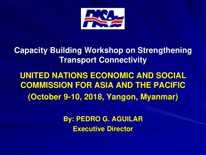 capacity building workshop on strengthening