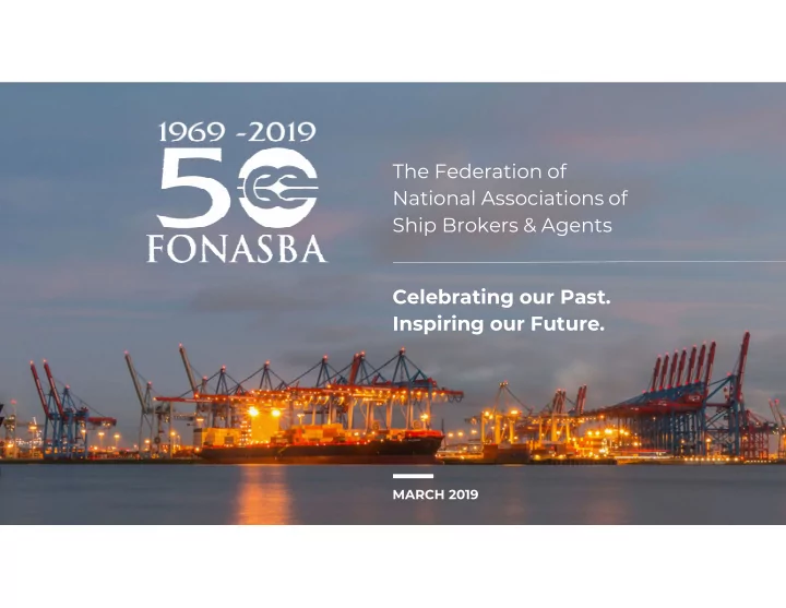 the federation of national associations of ship brokers