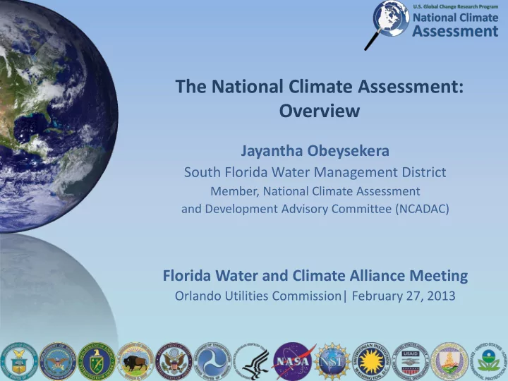 the national climate assessment overview