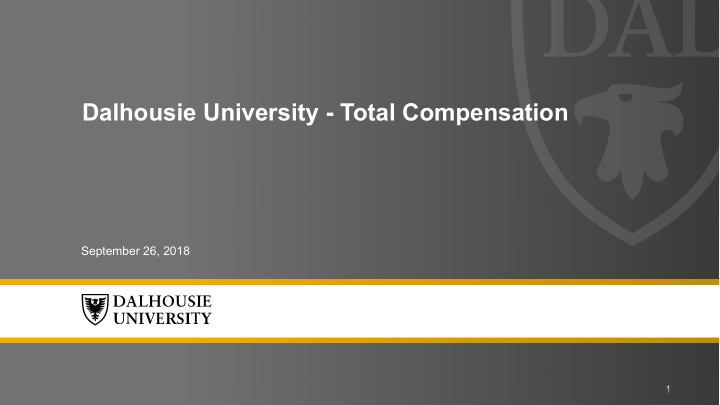 dalhousie university total compensation