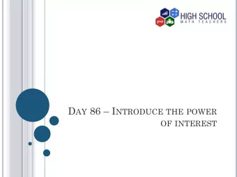 Computing Simple Interest  Earned  Dianna deposits $725 into a savings  account that pays 2.3%