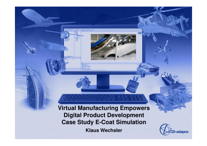 virtual manufacturing empowers digital product