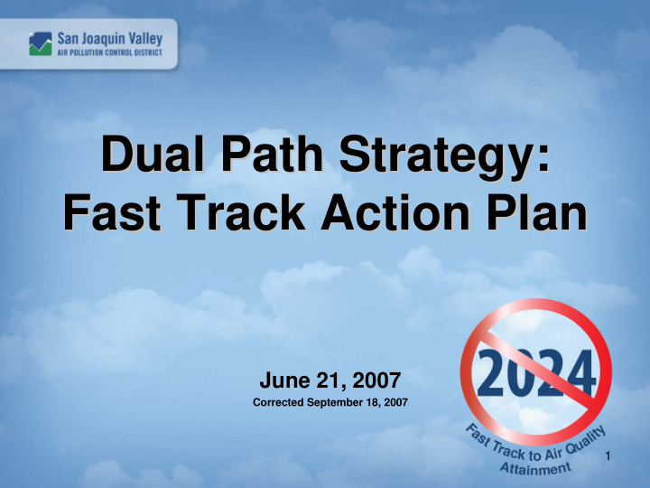 dual path strategy dual path strategy fast track action