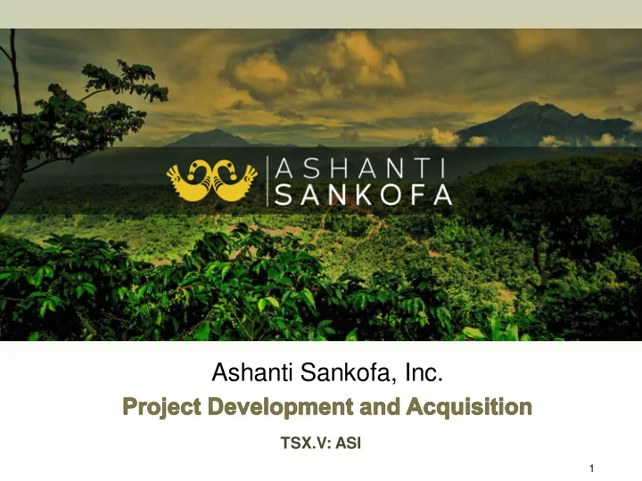 ashanti sankofa inc
