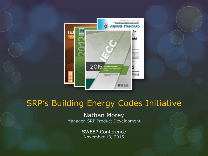 srp s building energy codes initiative