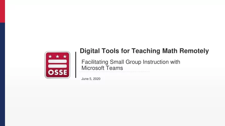 digital tools for teaching math remotely
