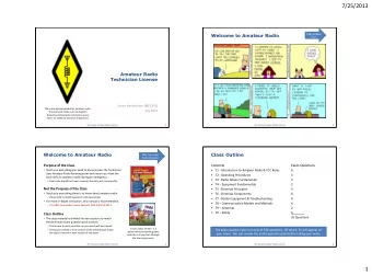 7/25/2013  Welcome to Amateur Radio  Play Video  Dilbert  Amateur Radio  Technician License  Aaron