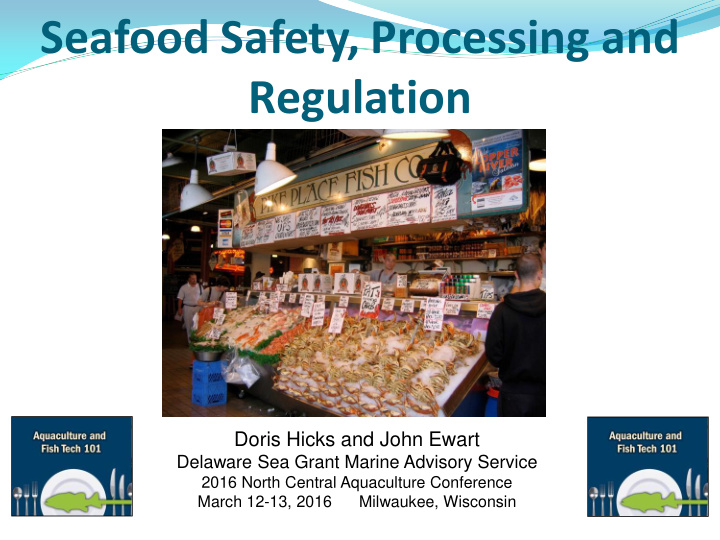 seafood safety processing and