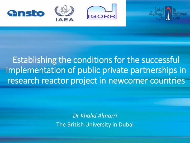 im implementation of f public pri rivate partnerships in