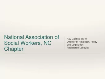 Chapter  Registered Lobbyist  National  Membership Organization  501(c)(6)  Board of