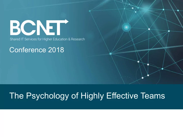 the psychology of highly effective teams don mcgonigal