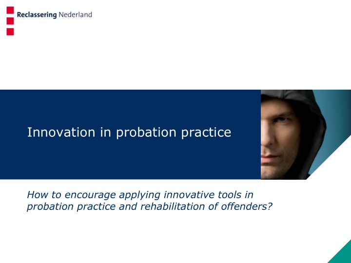 innovation in probation practice