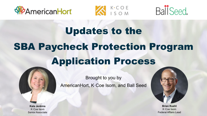 updates to the sba paycheck protection program