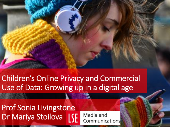 children s online privacy and commercial