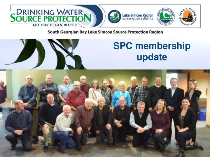 spc membership update