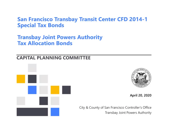san francisco transbay transit center cfd 2014 1 special