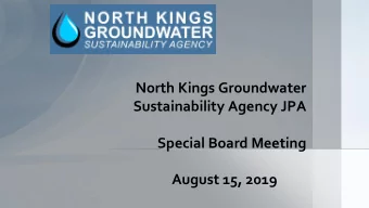Sustainability Agency JPA  Special Board Meeting  August 15, 2019  Pledge of Allegiance