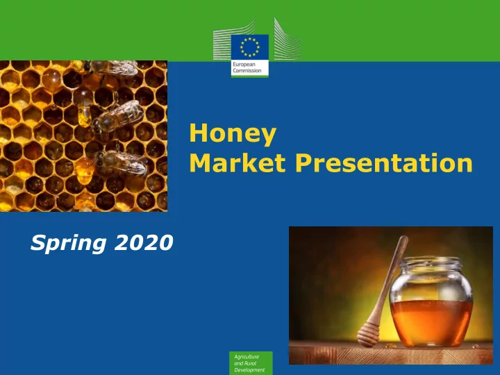 honey market presentation