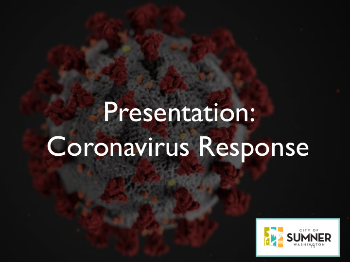 presentation coronavirus response