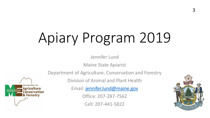 apiary program 2019