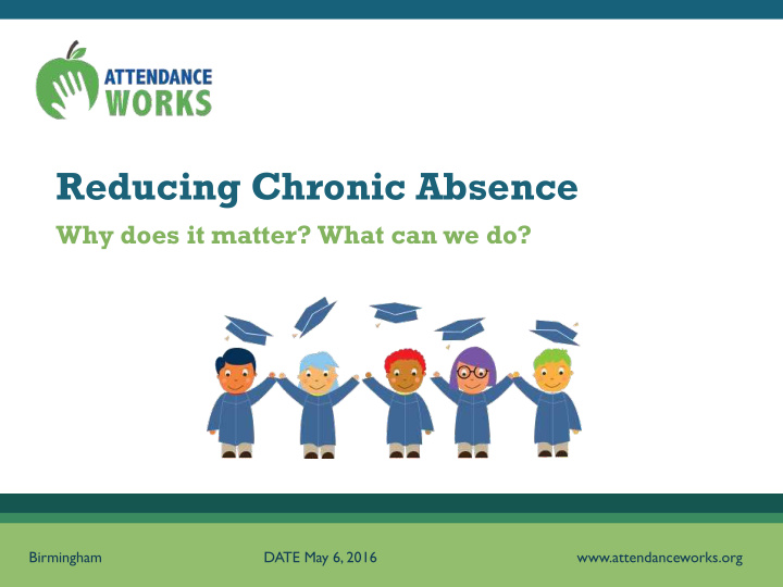 reducing chronic absence