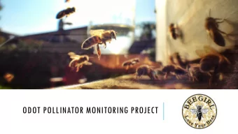 ODOT POLLINATOR MONITORING PROJECT  Bee Girl  - University of Montana,  Missoula  - Iridovirus and