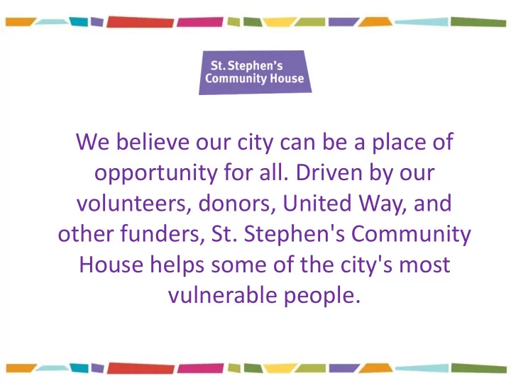 opportunity for all driven by our