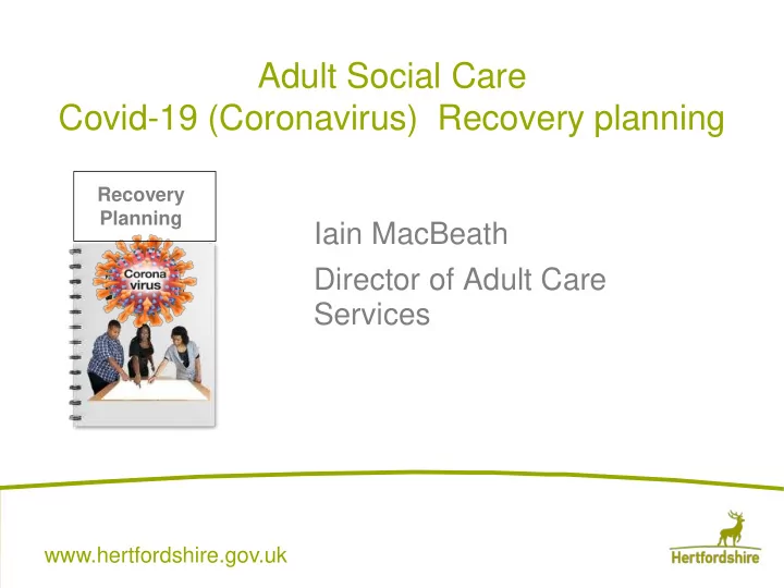 adult social care