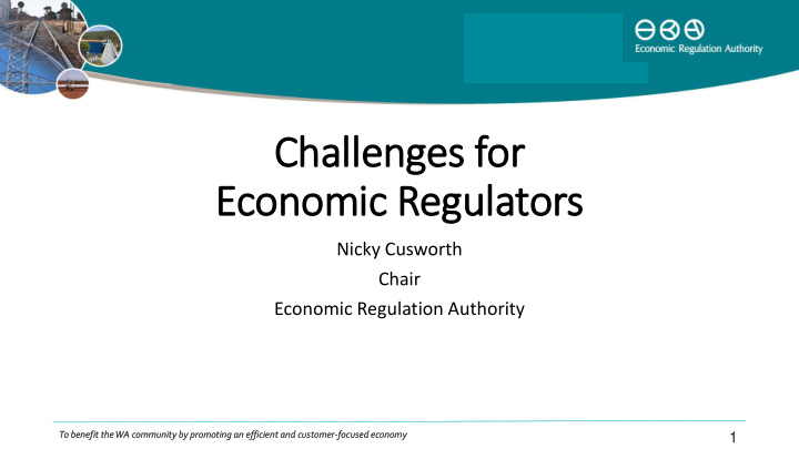 economic regulators