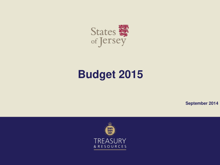 budget 2015