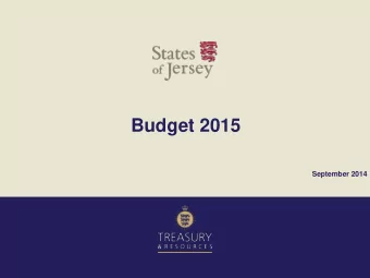 Budget 2015  September 2014 Budget 2015  constituent parts  LTRP Progress  Budget Lodged  Report