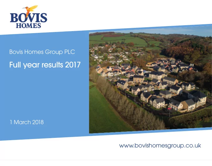 full year results 2017