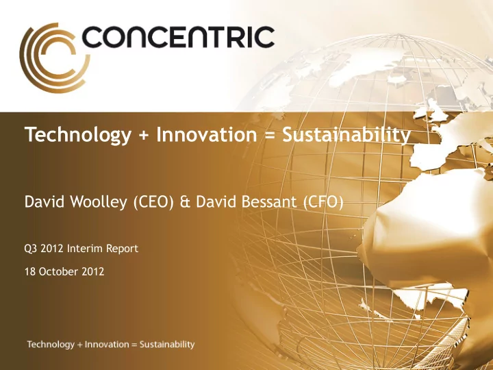technology innovation sustainability
