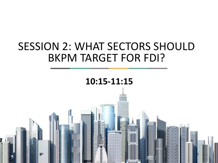 bkpm target for fdi