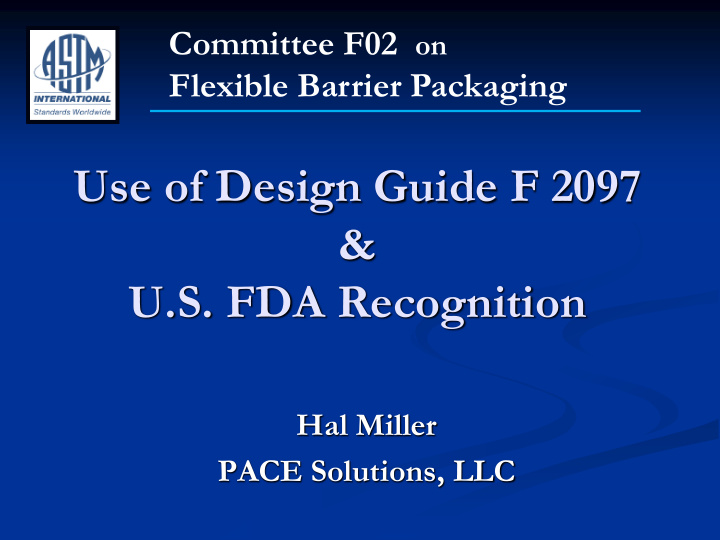 use of design guide f 2097