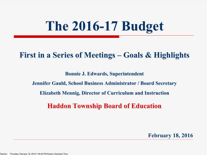 expenditure budget by major function