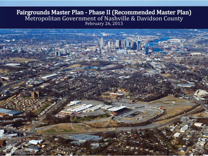 market demand study site development program masterplan