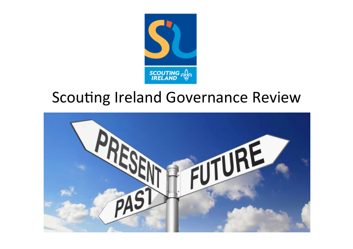 scou ng ireland governance review coming up