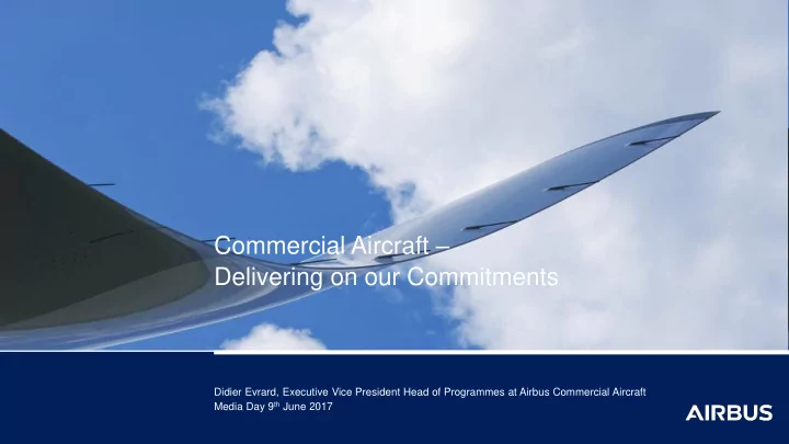 delivering on our commitments