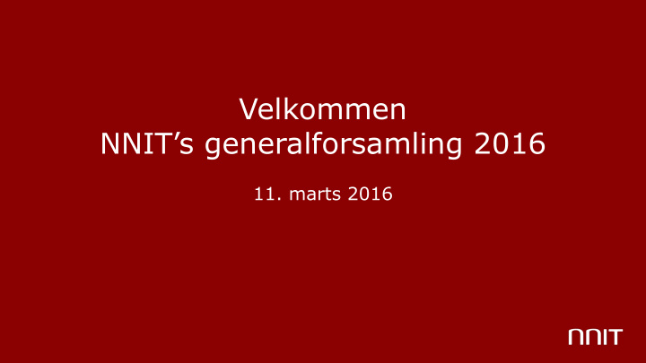 nnit s generalforsamling 2016