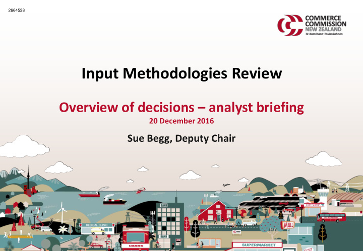 input methodologies review