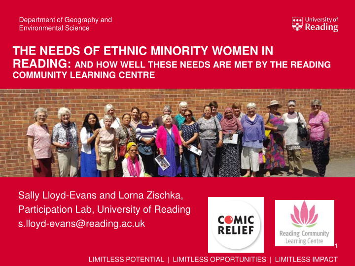 the needs of ethnic minority women in