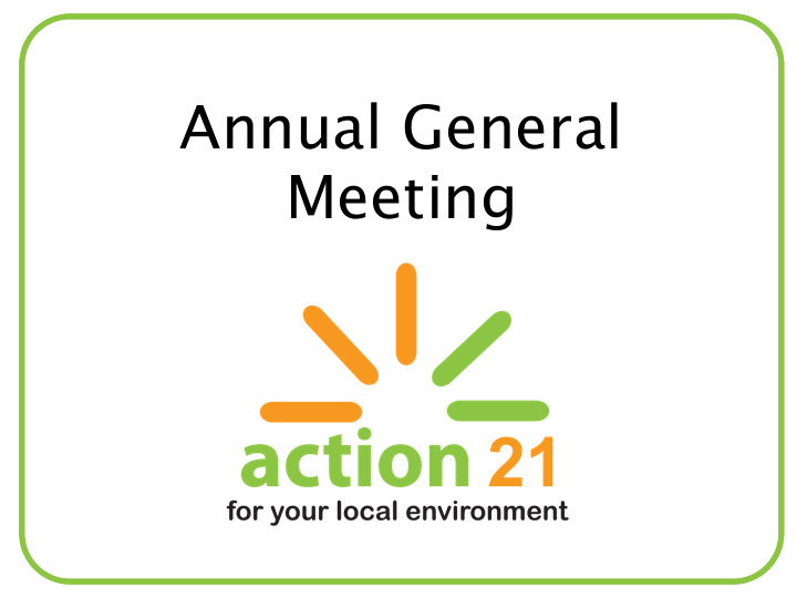 annual general meeting