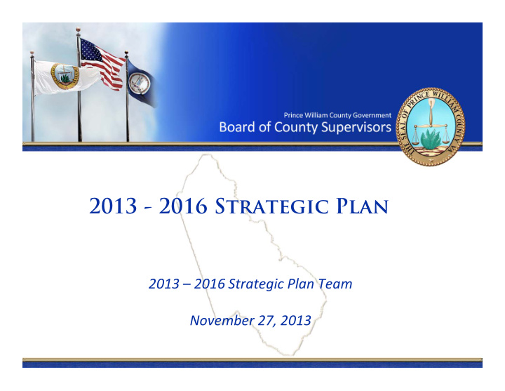 2013 2016 strategic plan