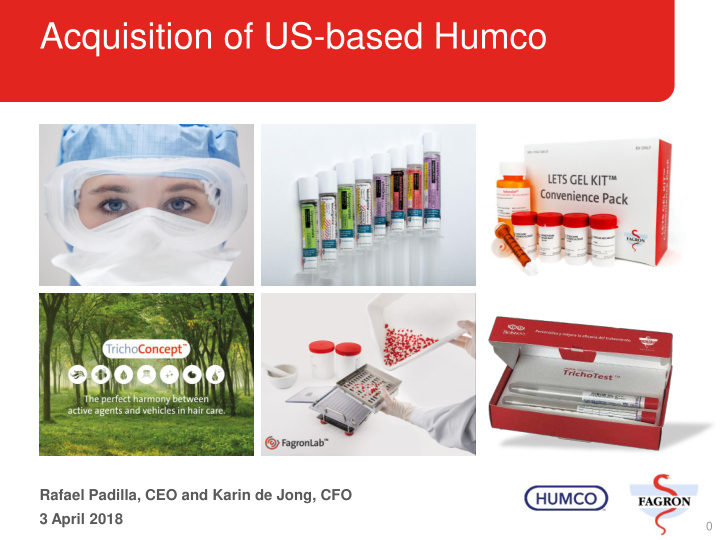 acquisition of us based humco